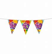 VLAGGENLIJN 10 METER 60 JAAR 5 STUKS (405518)